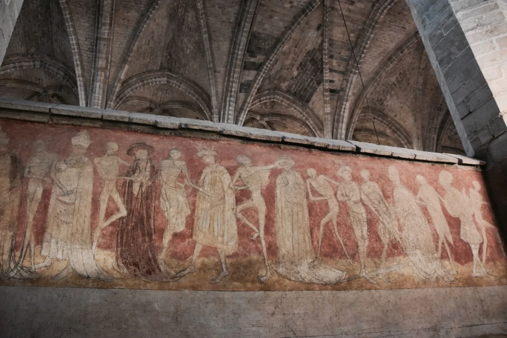 La danse macabre de l'Abbaye de la Chaise Dieu